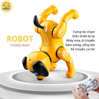 Chú Chó Robot Điều Khiển Từ Xa JJRC R19, Đồ chơi Robot thông minh cho Bé, tương tác cảm ứng chạm, âm nhạc - Sunny Kids