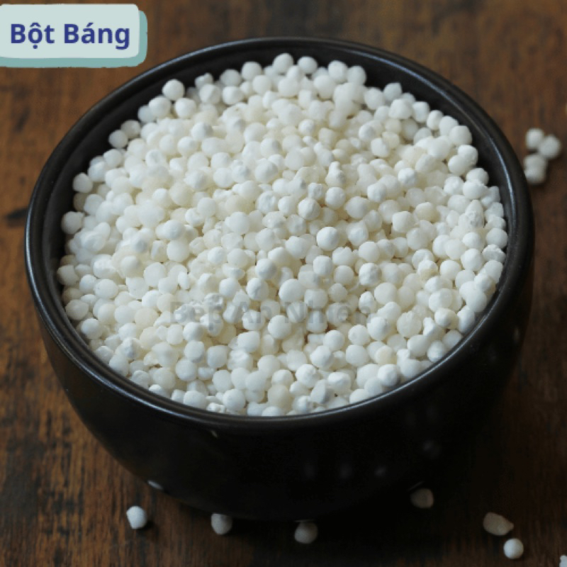Bột báng nấu chè 500g, Bột báng làm bánh, bột báng khô,nguyên liệu nấu chè, nguyên liệu trà sữa, bột báng trắng, hạt nhỏ