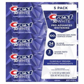 Kem Đánh Răng Crest 3D White Pro Advanced Whitening 147g