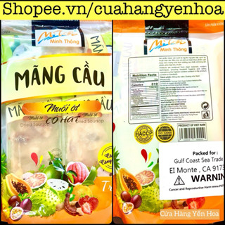 500g - 1Kg Mứt Mãng Cầu Sấy Muối Ớt Minh Thông