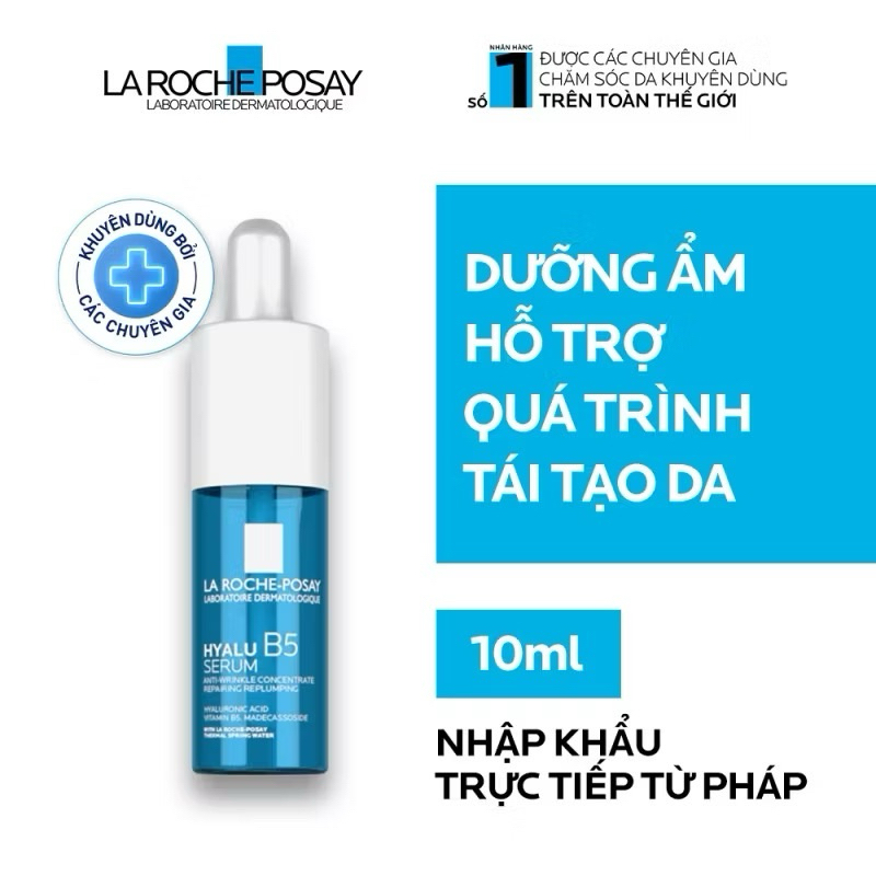 ( Hàng tặng ) Serum La Roche-Posay Hyalu B5 Cấp Nước Phục Hồi và Tái Tạo Da 10ml