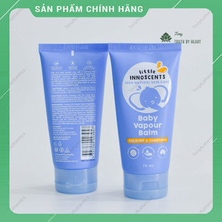 Dầu bôi ấm ngực Organic Little Innoscents cho bé 75ml