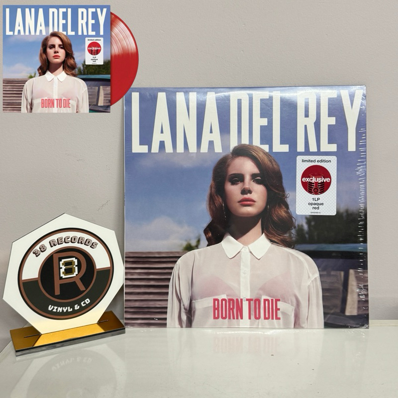  Đĩa Than Lana Del Rey - Born To Die  Target Exclusive Red Vinyl  
