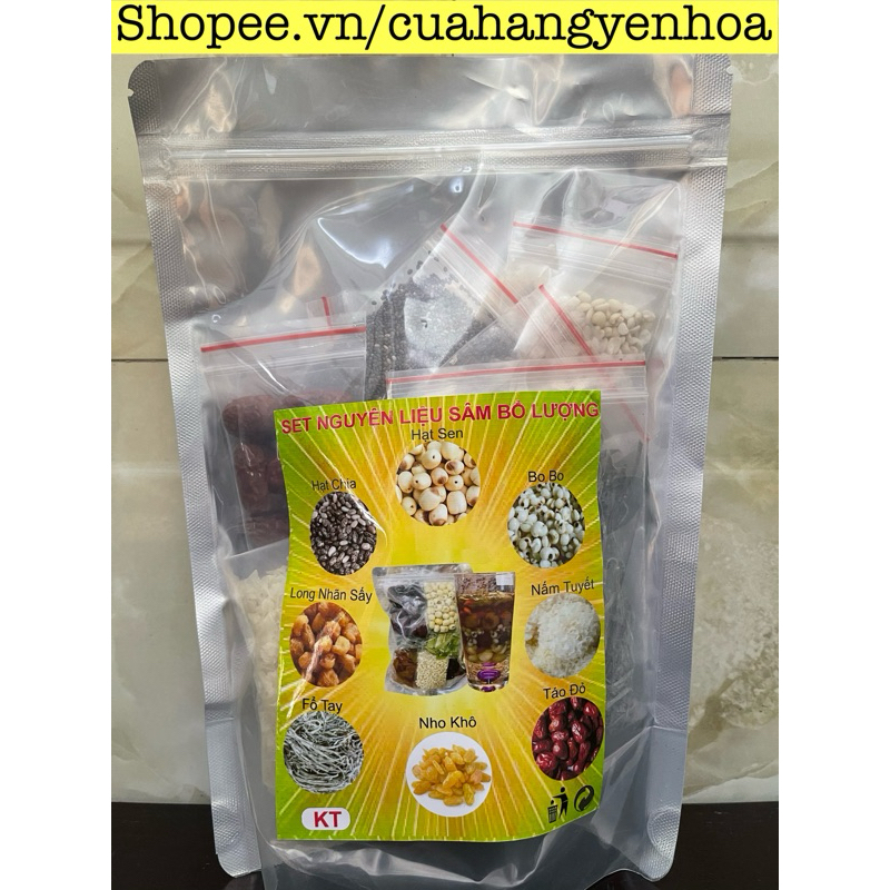 Set Chè Sâm Bổ Lượng - 11 món