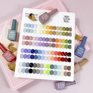  Sét sơn gel very good nail 60 màu   CHÍNH HÃNG   “tặng cặp base Top + bảng màu 
