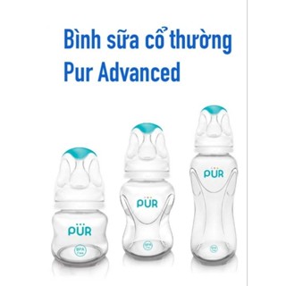 Bình sữa cổ thường Pur Advanced
