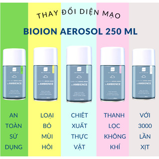 Tinh dầu máy xịt Bioion nhiều mùi
