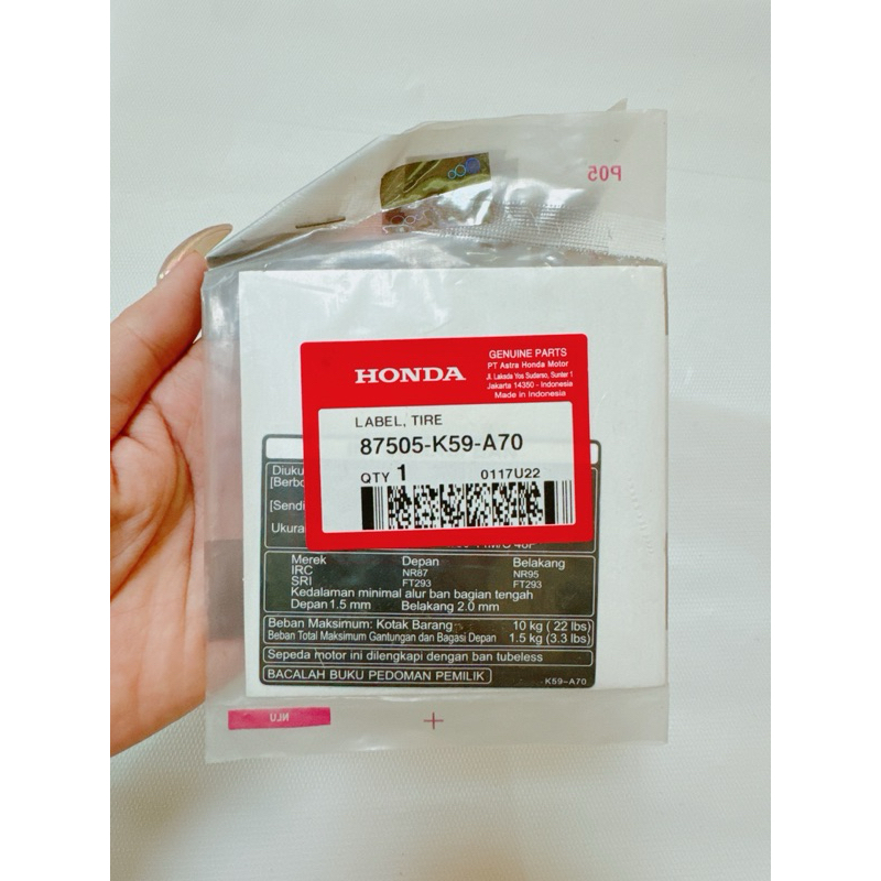 TEM YẾM KHÓA LỚN VARIO 2021 / CLICK 2021 / / BEAT 125 / VARIO 125 ĐỜI 2023 / VARIO 2017