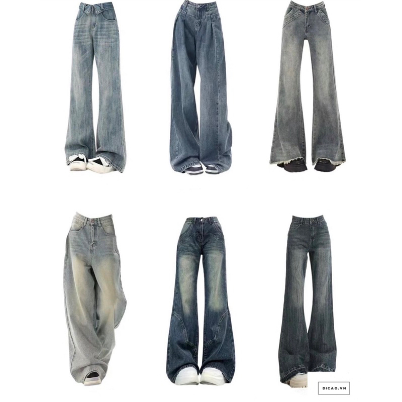 QUẦN BÒ JEAN DENIM QUẢNG CHÂU CÓ MỤC CHỌN PHÂN LOẠI [ Hàng có sẵn ship liền ]