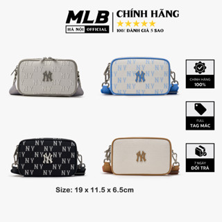 Túi MLB Chính Hãng Classic Monogram Jacquard Mini Cross Bag 3ACRS014N - Túi Đeo Chéo MLB Nam Nữ Chuẩn Auth