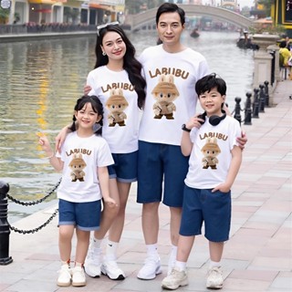 Áo Gia Đình LABUBU Cao Cấp, Đồ Đôi Mẹ Và Bé Chất Thun Cotton Mềm Mịn, Thoáng Mát Đủ Size Cho Cả Nhà