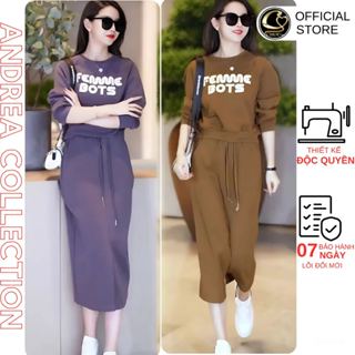 Sét Bộ Nữ Thiết Kế SB66 Thiết Kế Mới Lạ ,Chất Vải Len Tăm Cao Cấp Mặc Mát Mẻ Thoải Mái