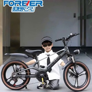 Xe đạp thể thao FOREVER chính hãng, 2 PHUỘC thủy lực, thắng đĩa kép Khung Vành Đúc Magie siêu nhẹ chỉ 9,7ki bé 6-15 tuổi