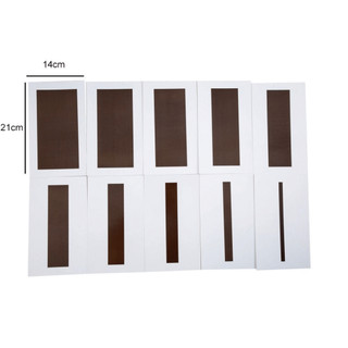 Bộ 10 thẻ thang nâu - Brown Stair Control Chart