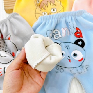 Sét 2-5 Quần Nhung Lót Lông Mặc Siêu Ấm cho bé trai, bé gái từ 4-16kg bé từ 0-3 tuổi.