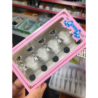 Đế cờ Nam Châm, đế Gắn móng để học nail - set *5 chiếc