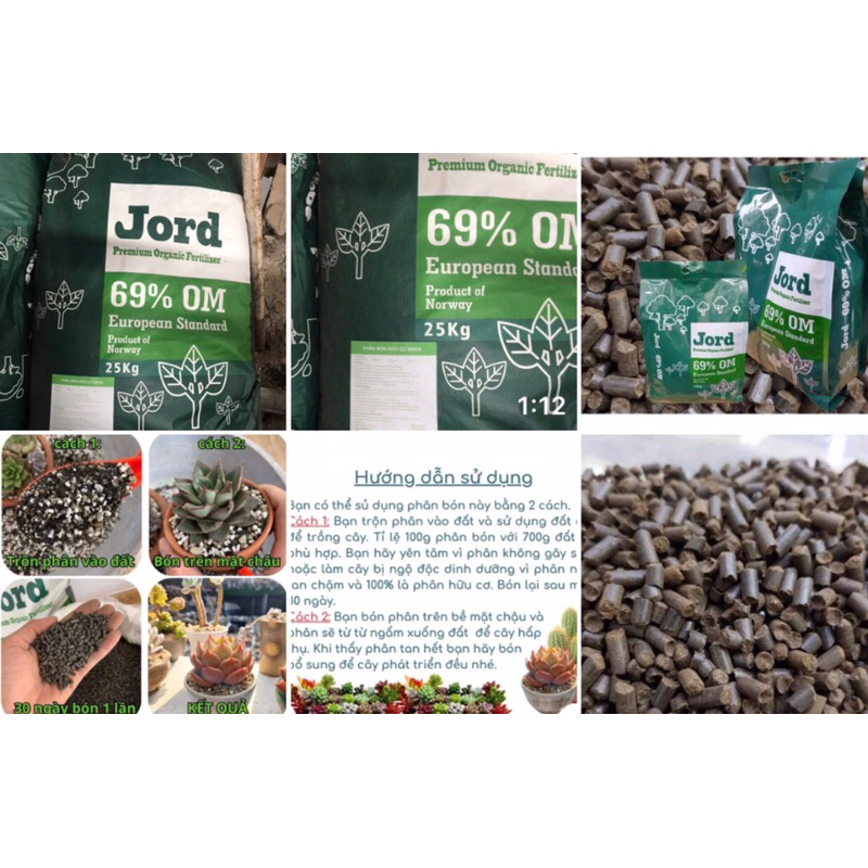 Phân bón hữu cơ đạm cá hồi nauy phân hữu cơ  jord bao 25kg,phân jord nauy,phân hữu cơ savina 69%, nh