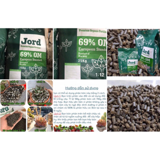 Phân bón hữu cơ đạm cá hồi nauy phân hữu cơ  jord bao 25kg