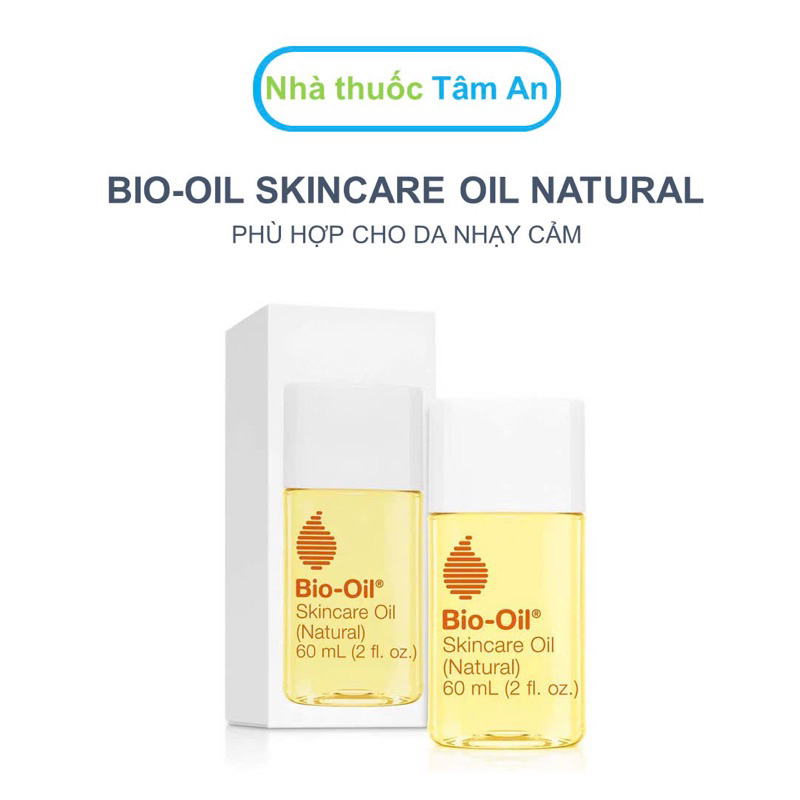 BIO-OIL SKINCARE OIL NATURAL - DẦU CHĂM SÓC DA, HỖ TRỢ GIẢM RẠN DA TỪ THIÊN NHIÊN “THẾ HỆ MỚI"