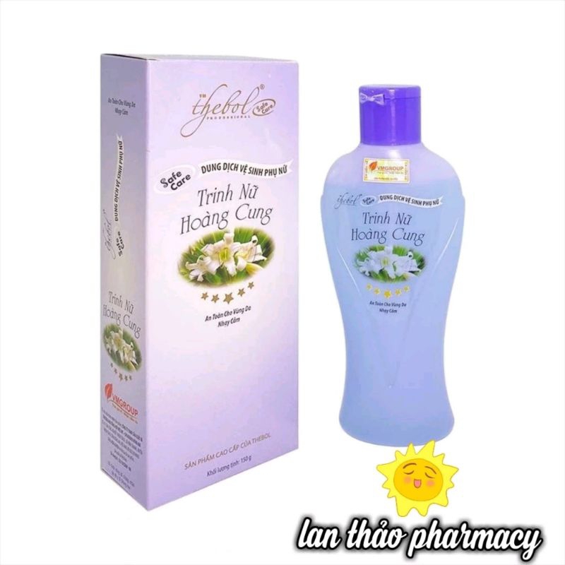 DUNG DỊCH VỆ SINH THEBOL TÍM CHAI 150ml