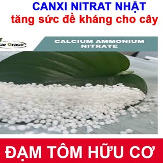 Phân bón đạm Canxi nitrat (Ca(NO3) - gói 1kg