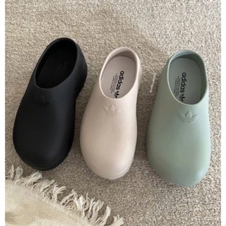 [ Hàng Best Quality + Tặng Túi Giấy] Sục Adidas Stan Smith Mule Đen Kem Rêu, Giày Sục Adidas Bản Cao Cấp