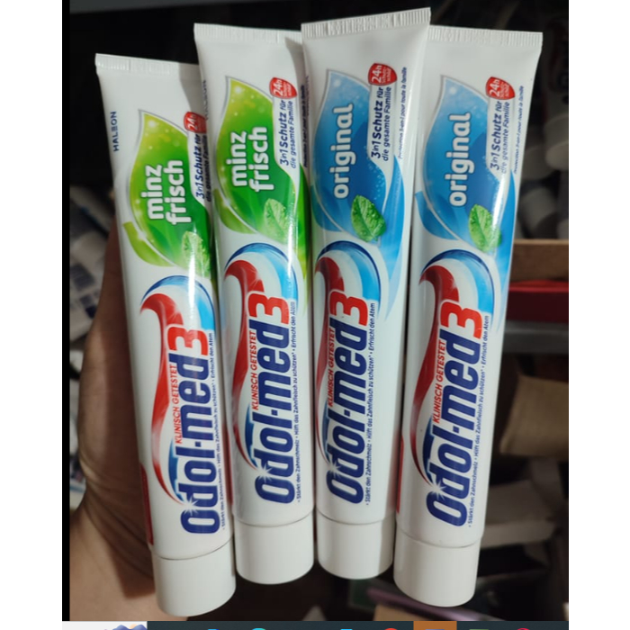 Tuýp 75ml Kem đánh răng Odol-med 3 Original