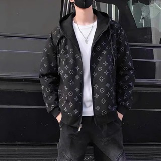 Áo Khoác, Áo Hoodie LV In Kín Chất Nỉ ZangZang Thời Trang Nam Nữ Cao Cấp