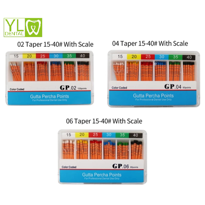 Côn máy gutta có vạch - Guta máy cho file máy nội nha côn máy guta máy nội nha