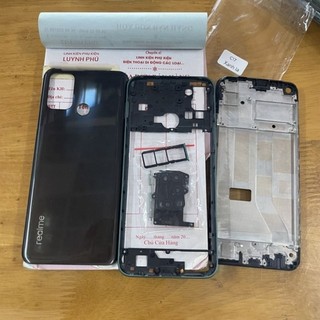 Vỏ realme 7i c17 bộ có khay sim,kính camera,sườn
