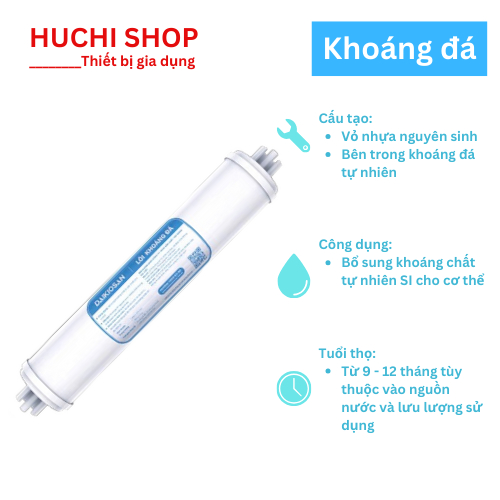 Lõi lọc nước bù khoáng số 6 - Khoáng đá Daikiosan Đại Việt