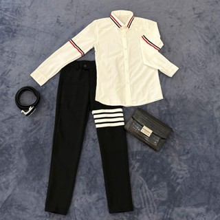 Bộ Quần Ấu và Áo Sơ Mi Nam dành cho boy phố cực chất, quần Tăm lì dày dặn, áo cotton thấm hút mô hôi, mặc tôn dáng