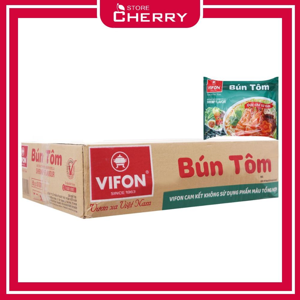 Bún tôm Vifon 65g (thùng 30 gói)