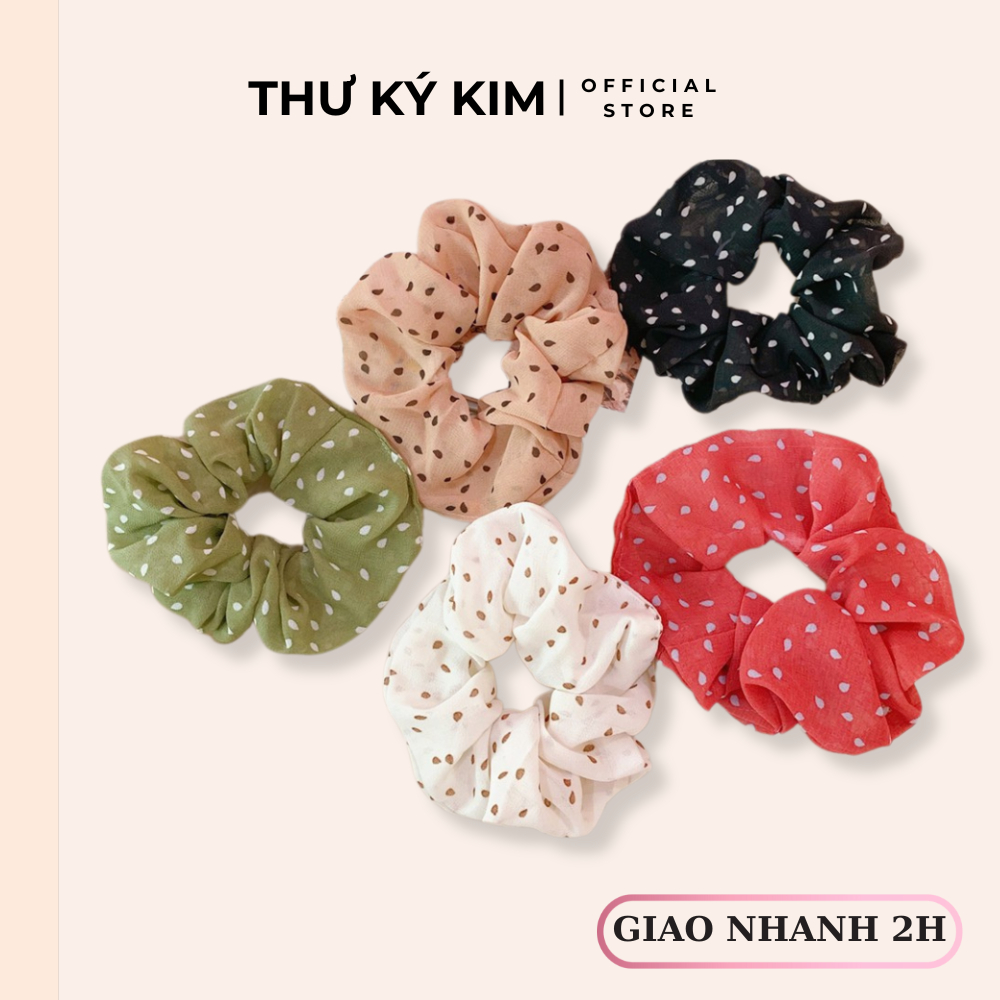Dây cột tóc Chấm bi CUTE pipi