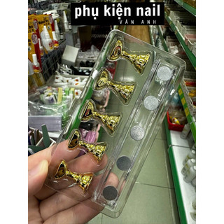 Set 5 chiếc đế gắn móng giả tập vẽ nail - đế nam châm gắn móng mẫu chuyên dụng