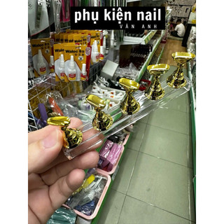 Set 5 chiếc đế gắn móng giả tập vẽ nail - đế nam châm gắn móng mẫu chuyên dụng