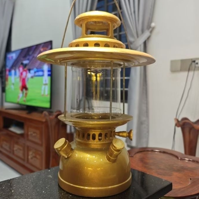 Đèn Măng Xông | Đèn măng xông cắm trại bằng gỗ nguyên khối Đèn măng xông cổ điển trang trí quán hàng