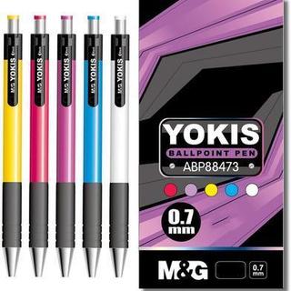 Bút Bi M&G YOKIS Ngòi 0.7mm (1 Cây)