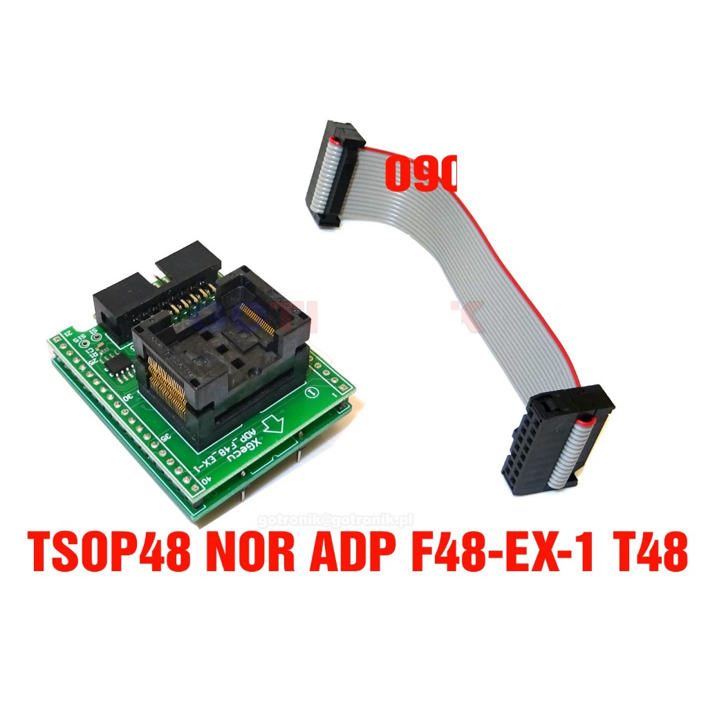 Đế nạp rom bios  48 cho t48 - TSOP48(Nor)