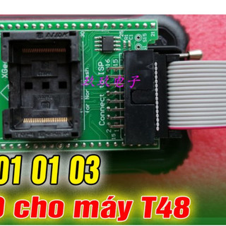 Đế nạp rom bios  48 cho t48 - TSOP48(Nor)