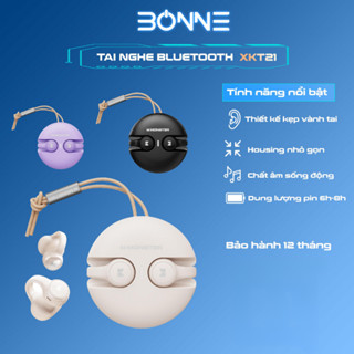 Tai nghe kẹp vành tai MONSTER XKT21 by BONNE TECH, tai nghe kẹp tai true wireless chính hãng, cảm ứng đa diểm,