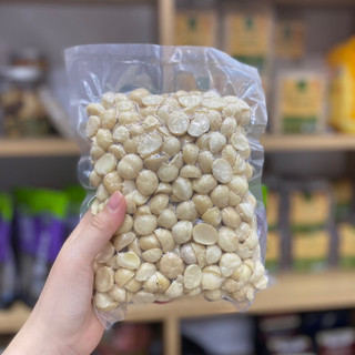 500G NHÂN MACCA BỂ ĐÔI