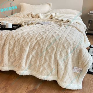 Chăn Lông Cừu TAFURONG Homies nhập khẩu cao cấp 2 lớp Loại 1 siêu ấm đầy đủ kích thước