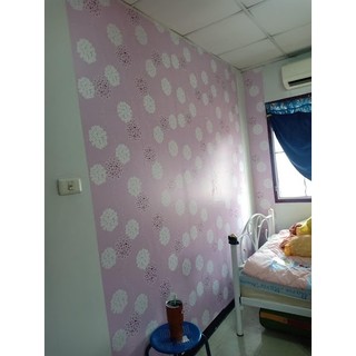 giấy decal dán bồ công anh hồng