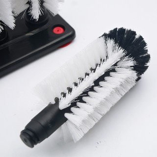 Cọ rửa ly, rửa cốc 3 đầu - 3 Brush Coronet Glass Washer