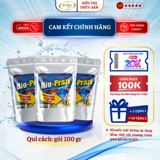 BIO PRAZI GIẢI QUYẾT CÁC VẤN ĐỀ VỀ KÝ SINH TRÙNG, SÁN LÁ MANG, RẬN MANG CHO CÁ KOI, CÁ RỒNG, CÁ CHÉP