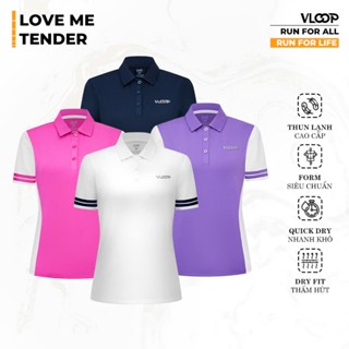 Áo Thể Thao Nữ VLOOP Love Me Tender, Áo Pickball Nữ Cao Cấp Chính Hãng