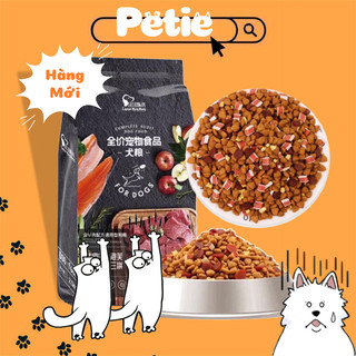   HỎA TỐC 2H  Hạt Thức Ăn Cho Cún Hạt Captain 2,5kg Mix Thịt Bò Phô Mai Cá Hồi Rau Củ 
