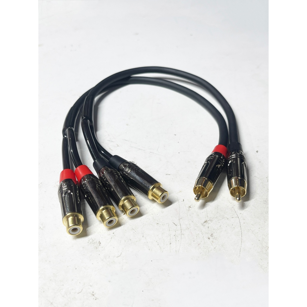 Dây chia tín hiệu AV (RCA) 1 ra 2 dài 30cm, chống nhiễu Phụ Kiện | RCA Cable 1 to 2