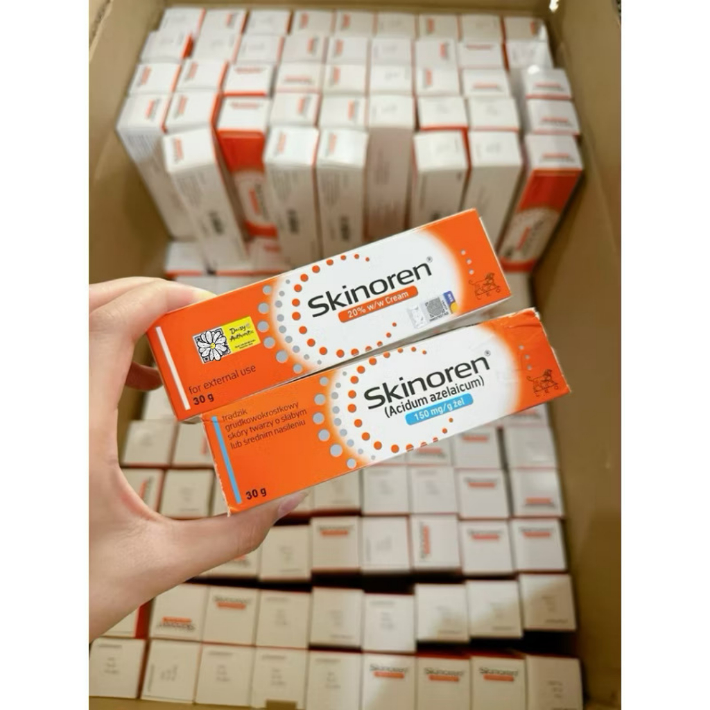 Kem Skinoren giảm mụn và thâm Azelaic Acid 15% 20%